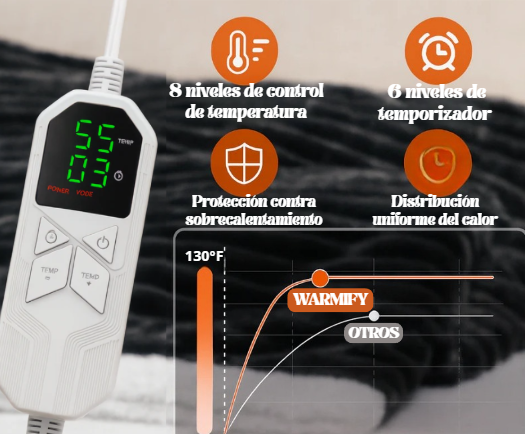 Bata calefactable Warmify™