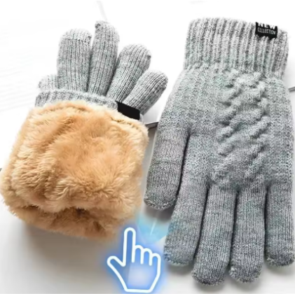 Guantes térmicos de lana